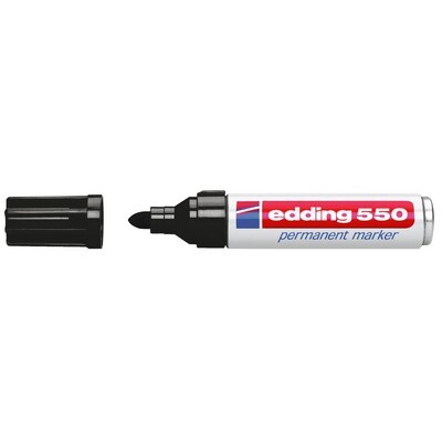 Edding Permanent Marker 550, schwarz