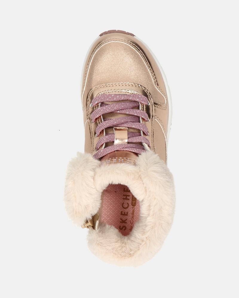 Skechers Uno Hoge sneakers  - goud