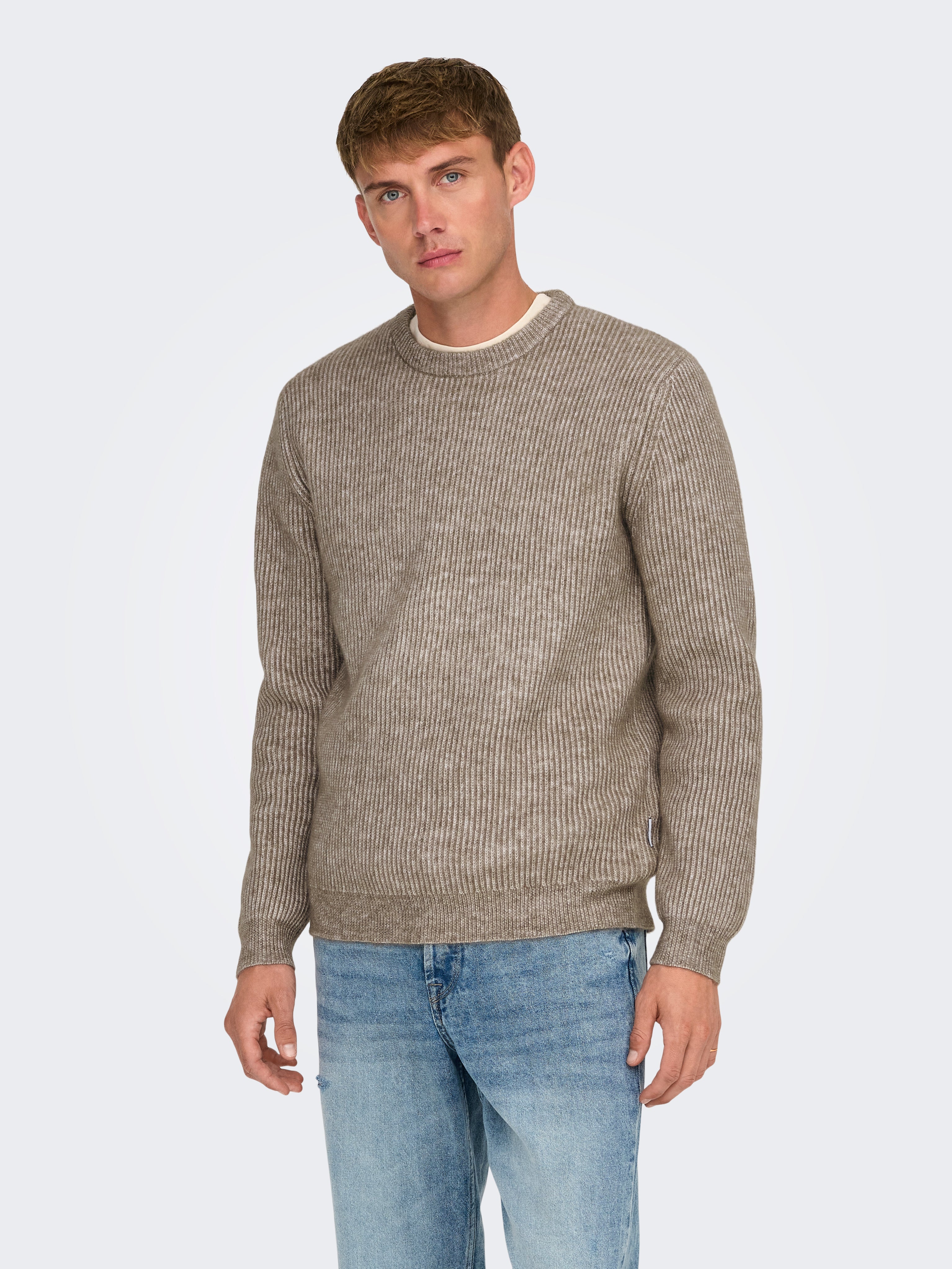 ONSTEGAN Pullover Vintage Khaki