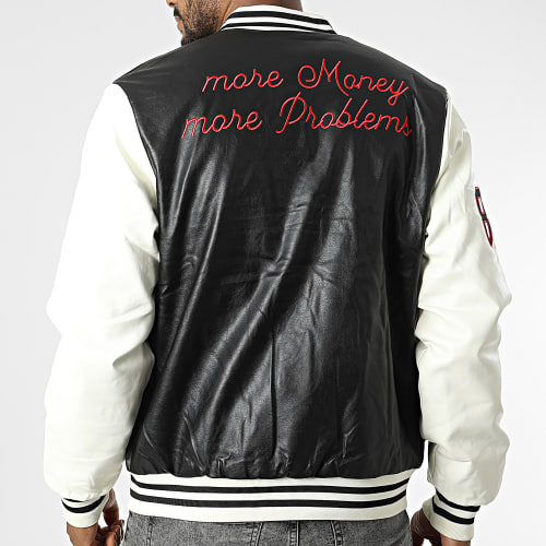 Veste Teddy ART-2 Noir Blanc