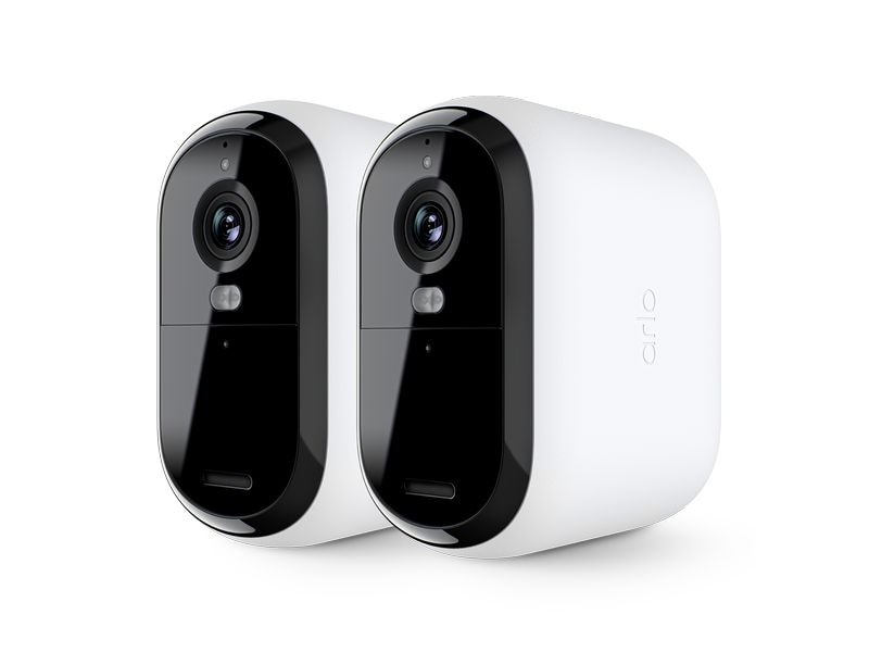 Arlo Essential2 XL Outdoor 2K Weiss, 2er Set All Ihre Sicherheitsbedürfnisse. Eine leicht zu installierende 2K-Kamera