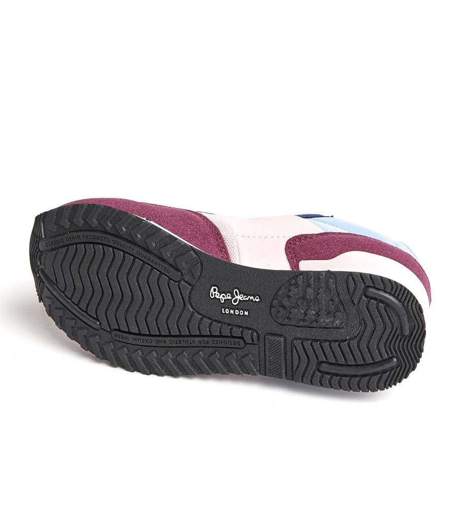 Tênis Pepe Jeans London Classic G multicoloridos