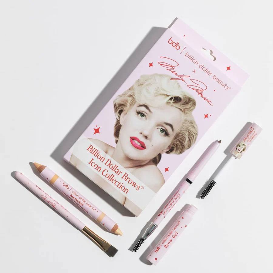 Billion Dollar Beauty Marilyn Monroe x Billion Dollar Brows® Icon Collection 4pcs