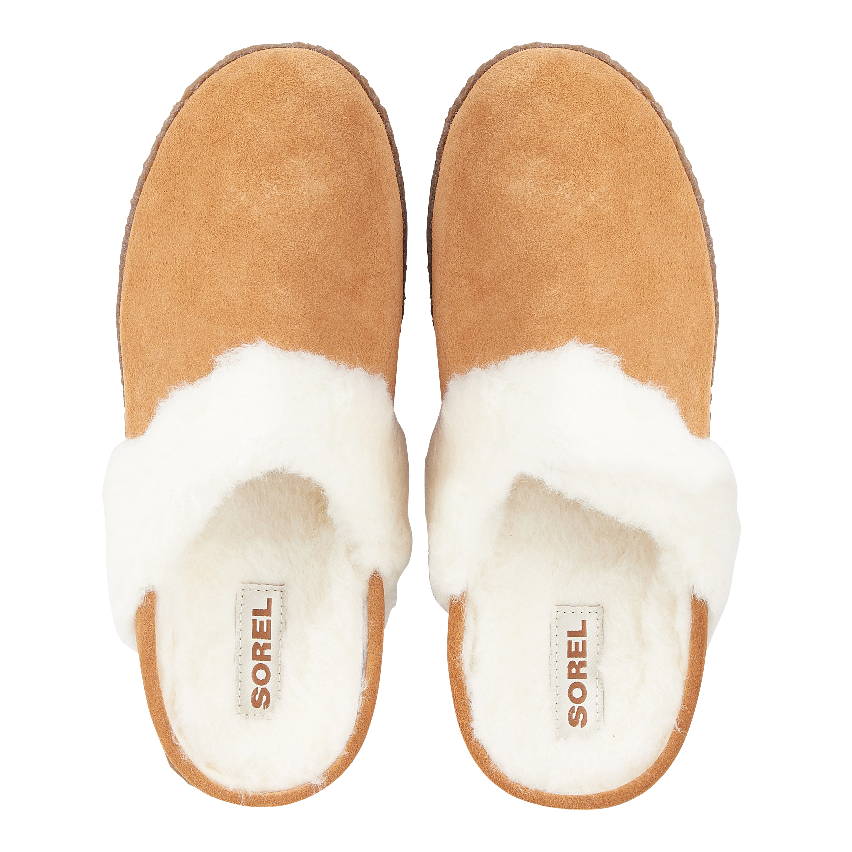 NAKISKA - Chaussons en cuir velours | Beige