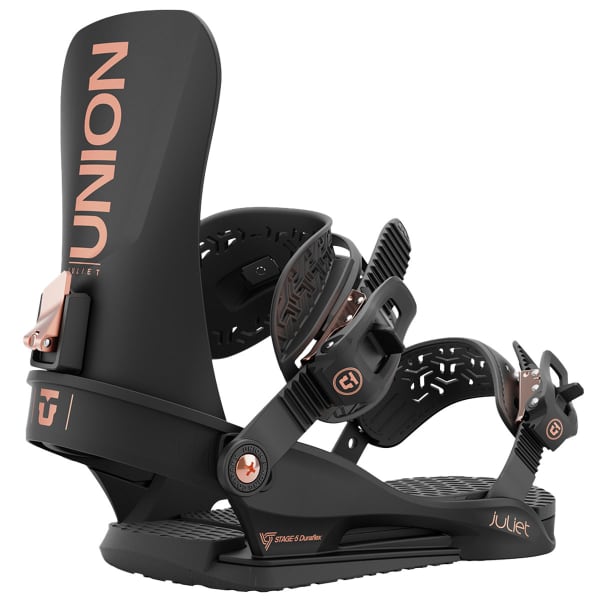 Fixation snowboard UNION JULIET BLACK