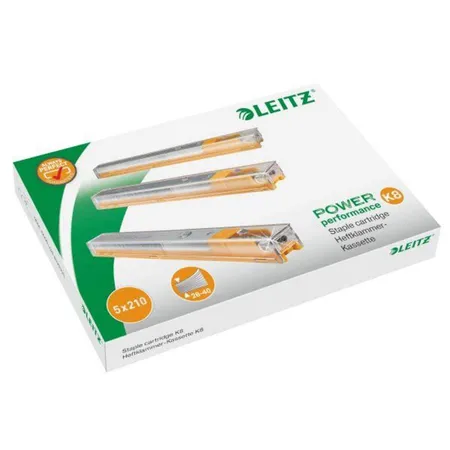 Leitz Heftklammern K8, 5 x 210 Stück