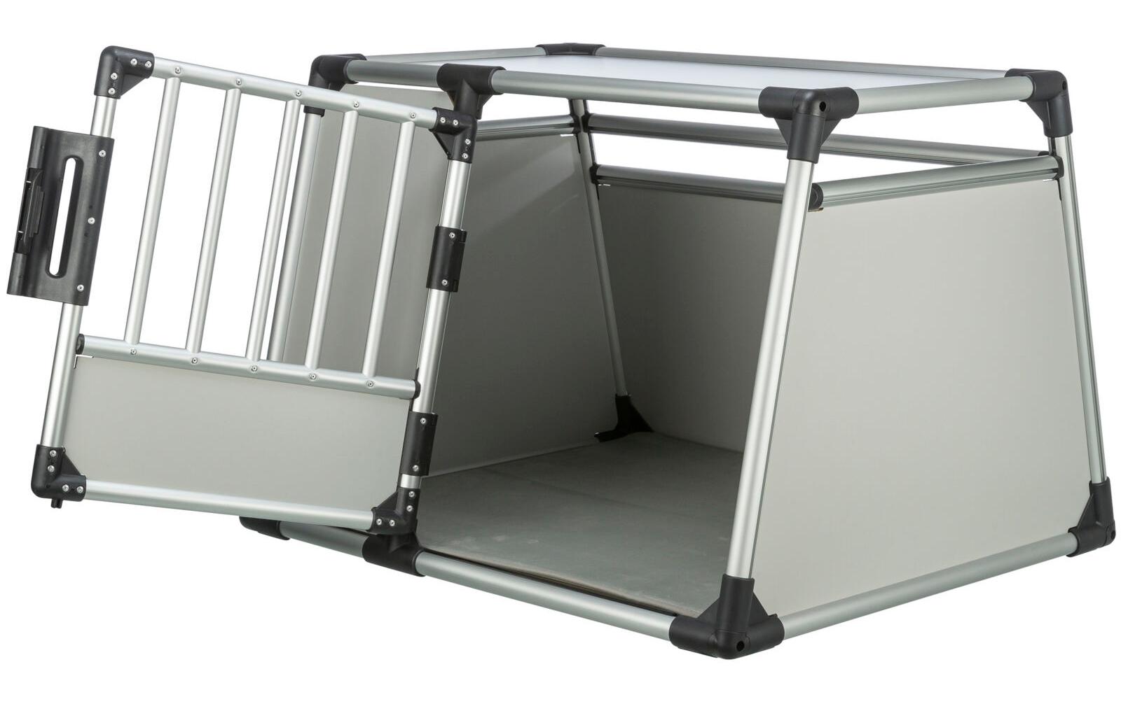 Transportbox Aluminium L<br>Transportbox, Schwarz/Silber