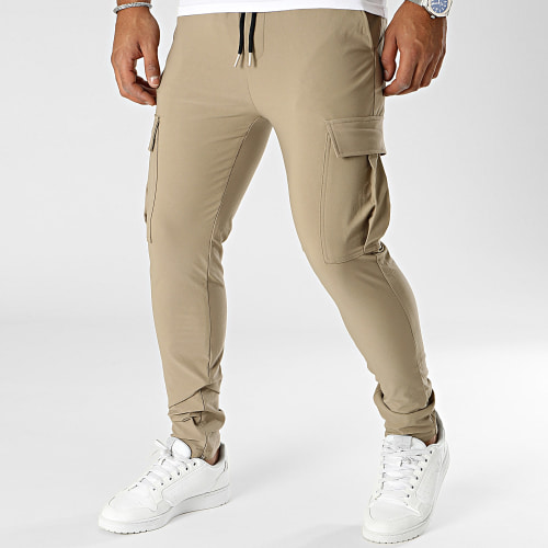 Pantalon Cargo Beige
