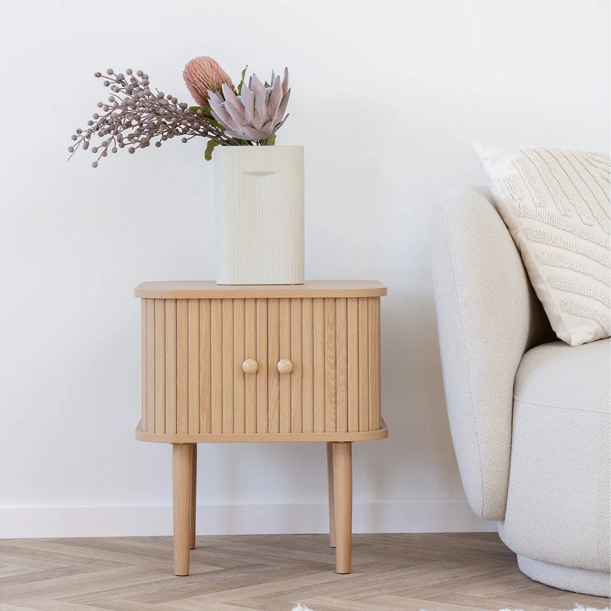 Bijzettafel Ties Naturel