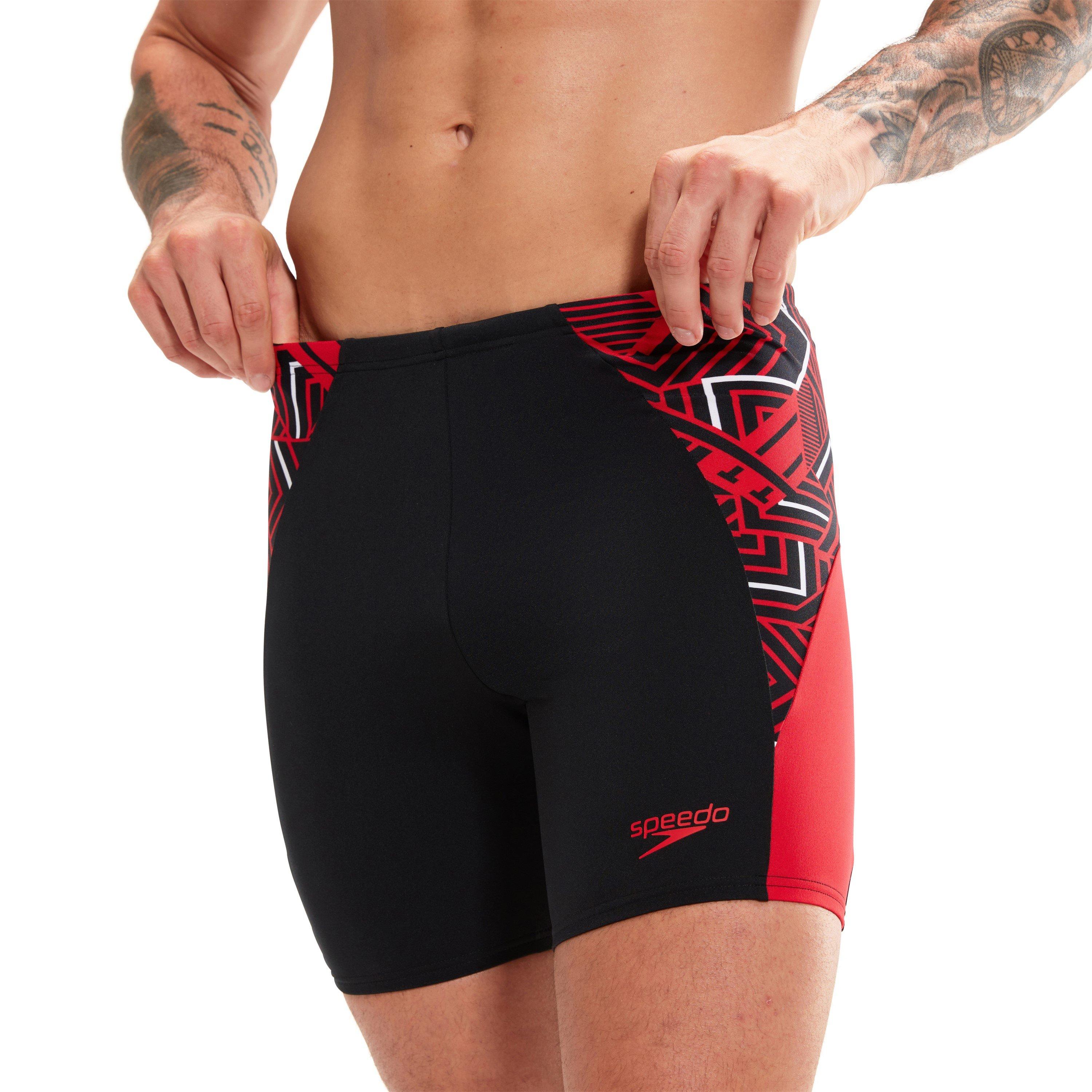 Speedo Splice Mid Jammer Shorts Mens
