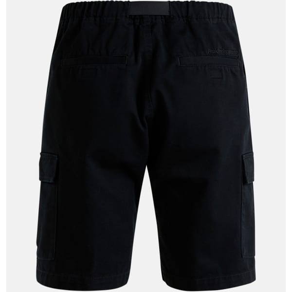 Short randonnée PEAK PERFORMANCE M COTTON CARGO SHORTS BLACK
