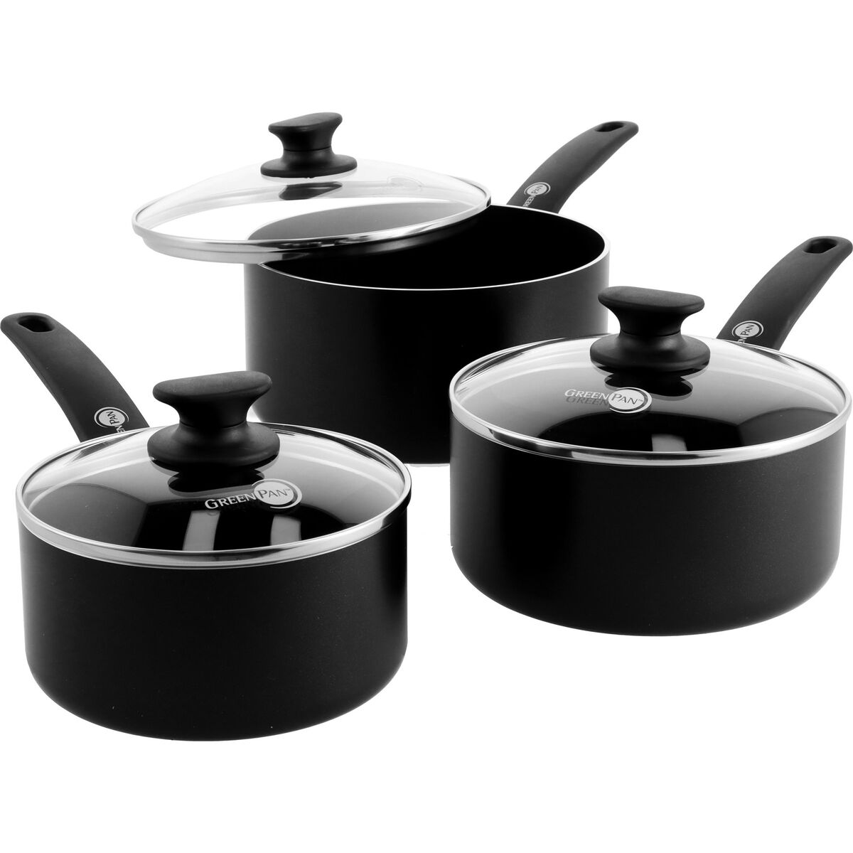 Cambridge grytesett 3 deler 16 + 18 + 20 cm