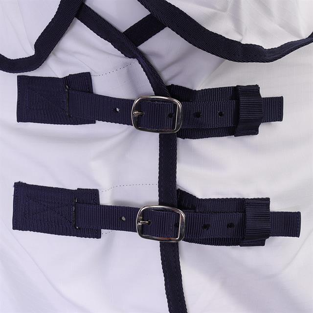 Eczeemdeken HORSEGEAR Sweet Itch Full Neck Wit