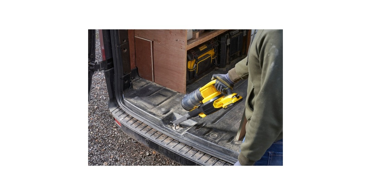 StanleyFATMAX 18V Steelstofzuiger SFMCVS001D1-QW  (Geel/zwart)
