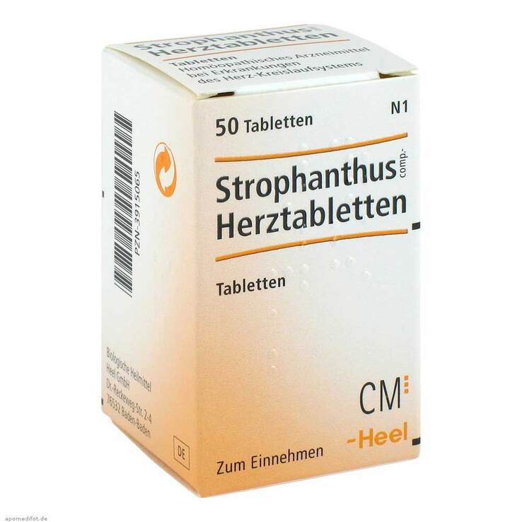 Strophanthus comp.Herztabletten, 50 St
