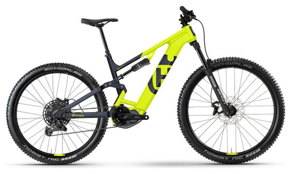 VTT Electrique Tout-Suspendu Husqvarna Mountain Cross MC1 Tektro M350 9V 630 Wh 29''/27.5'' Jaune/Noir
