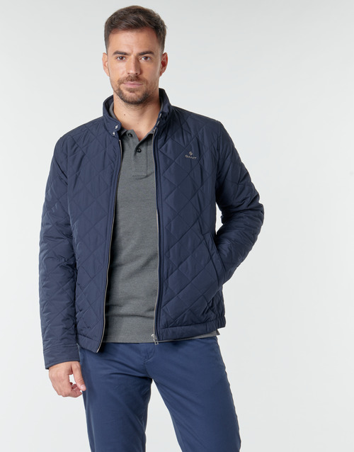 Gant - QUILTED WINDCHEATER - Marine