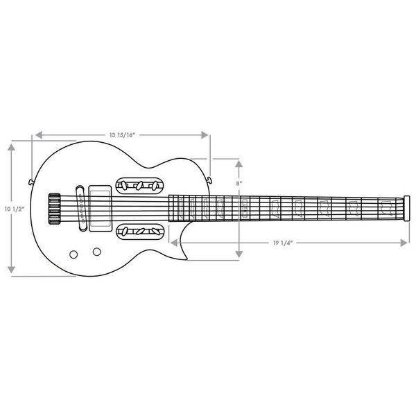 Traveler Guitar LTD EC-1 Vintage Black