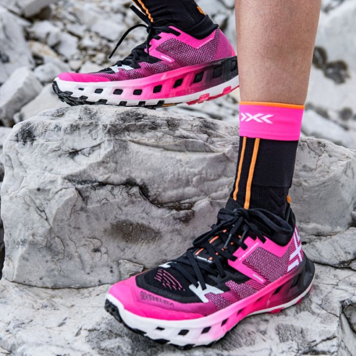 X-Bionic Unisex Strømper X-Socks Trailrun Terraskin Expert Crew Sort