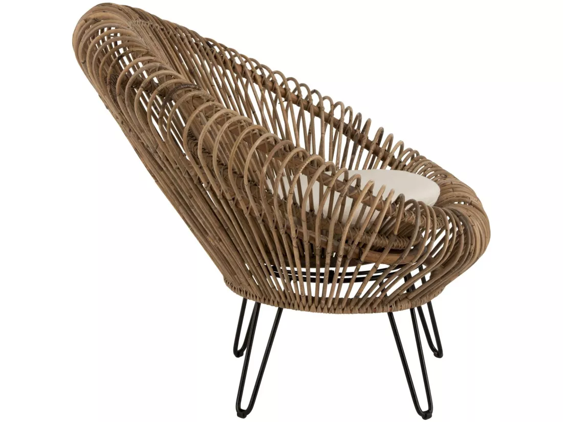 Fauteuil Brimfield en Rotin