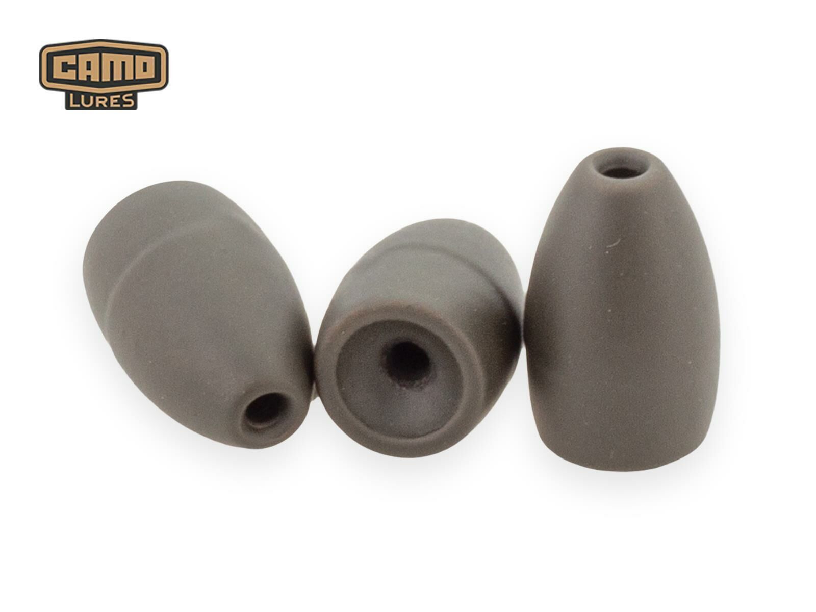 CAMO Tungsten Flipping Weight - GREEN PUMPKIN 7.0g (3 Stk.)