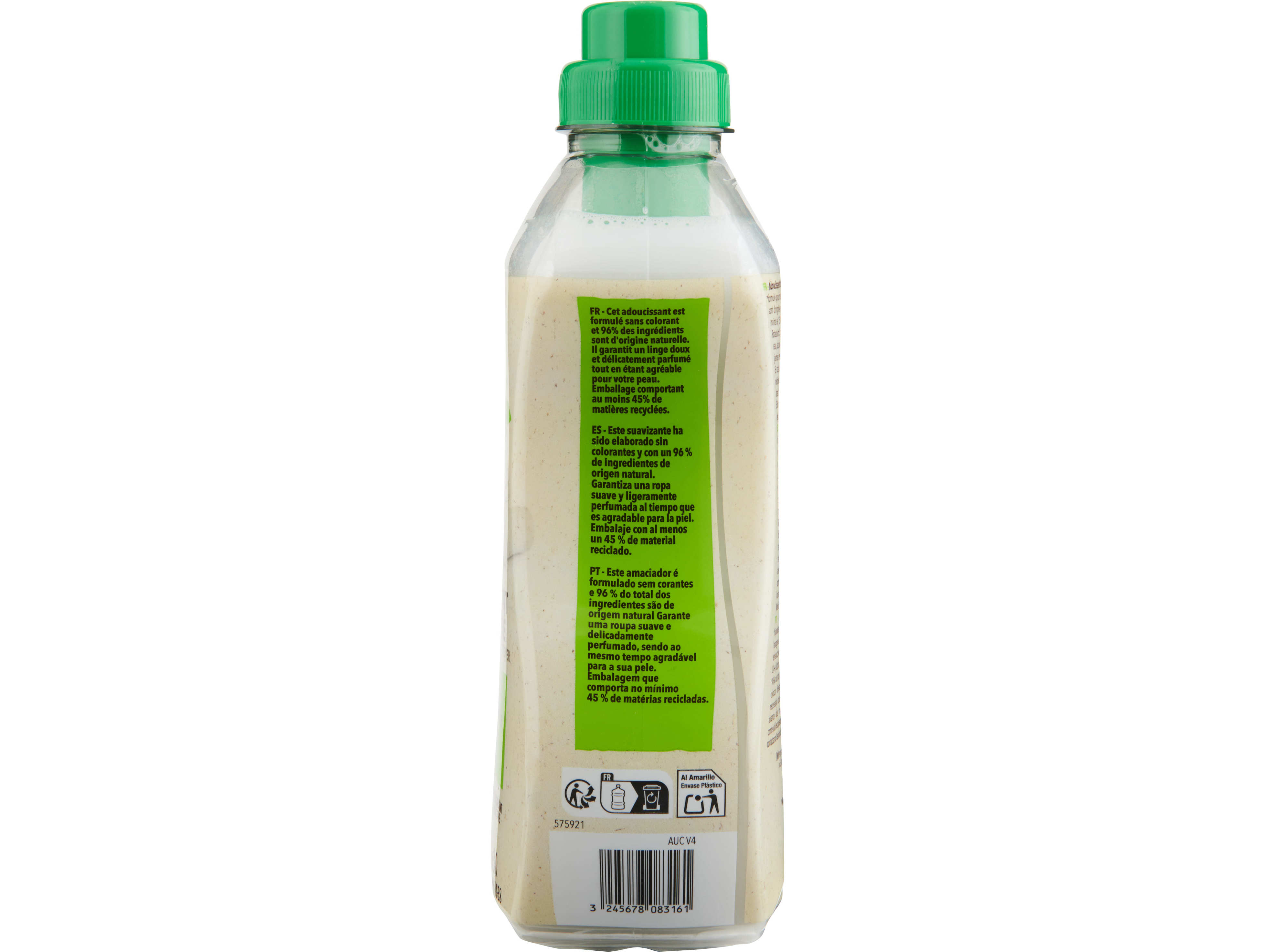 AMACIADOR CONCENTRADO AUCHAN BETTER LIFE SABÃO NATURAL 30 DOSES