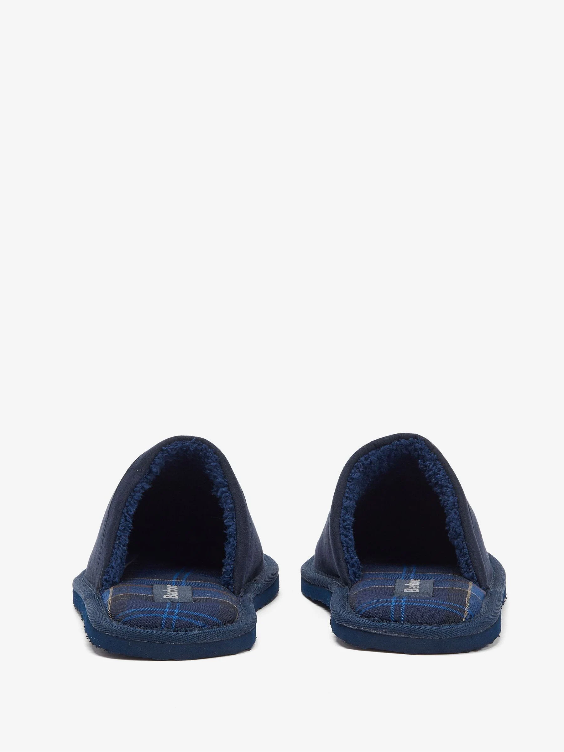 Blauw - Barbour® Tartan Everitt pantoffels