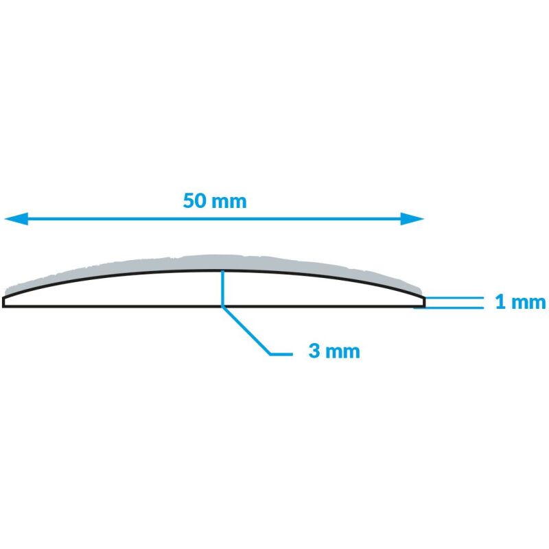 Bande en résine antidérapante ultra résistant Adhésivée 50 x 2400 mm