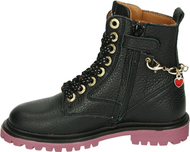 Develab - 42814 - Enkellaarzen - Roze - Leer