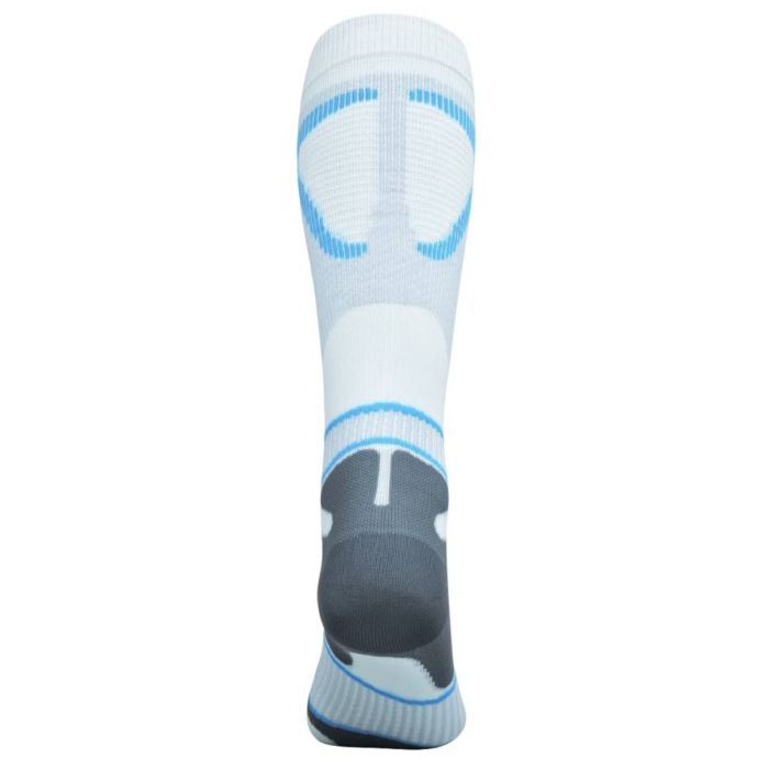 Bauerfeind Herre Strømper Run Performance Compression Socks High Cut Hvid