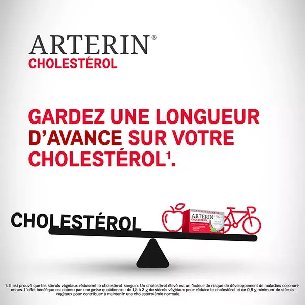 Arterin Colesterol com Ingredientes Ativos de Origem Natural - 90 Comprimidos