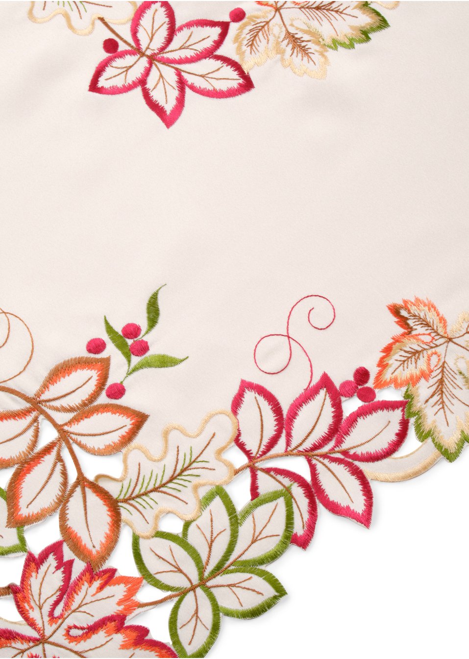 Nappe avec broderie