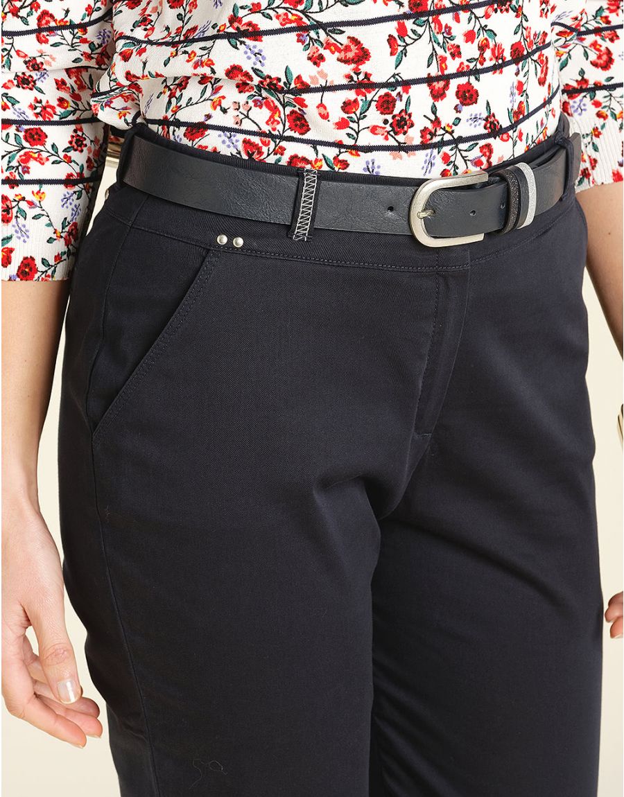 Pantalon 7/8e marine
