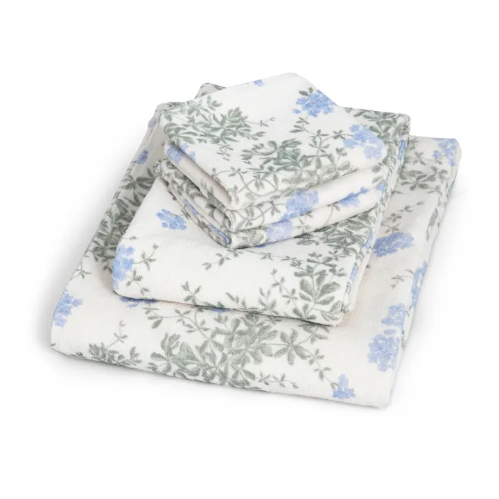 garbo&friends Serviette de bain Plumbago | Bleu