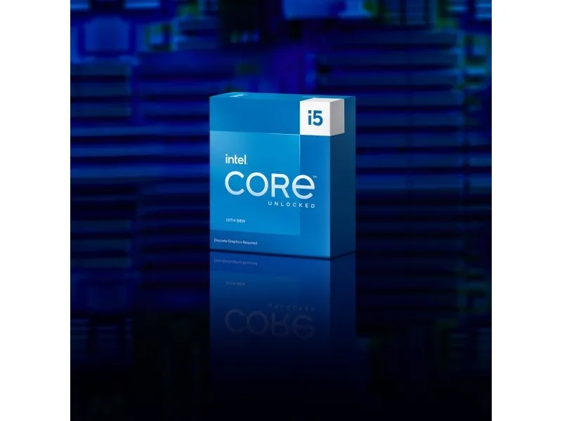 Intel® Core™ i5-13600KF (Raptor-Lake)- 14-Core (6 P-kerner & 8 E-kerner) - 20 tråde - 3,9 GHz (Op til 5,1 GHz) - LGA1700-Socket - Box (Uden køler)