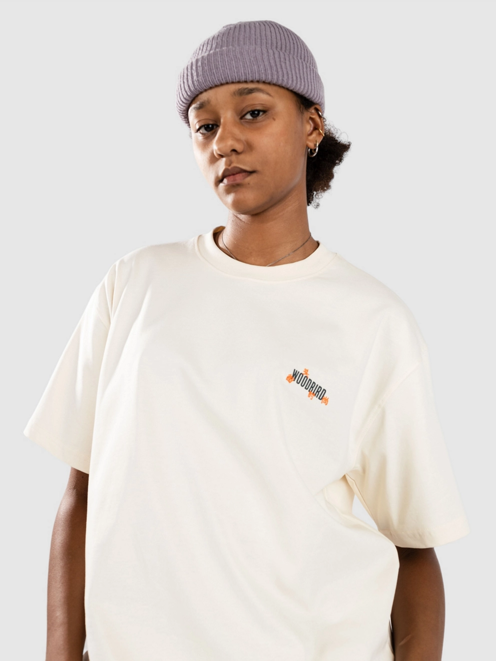 Woodbird Baine Escape T-Shirt off white