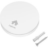 Détecteur de fumée, extra plat, 85 db, blanc