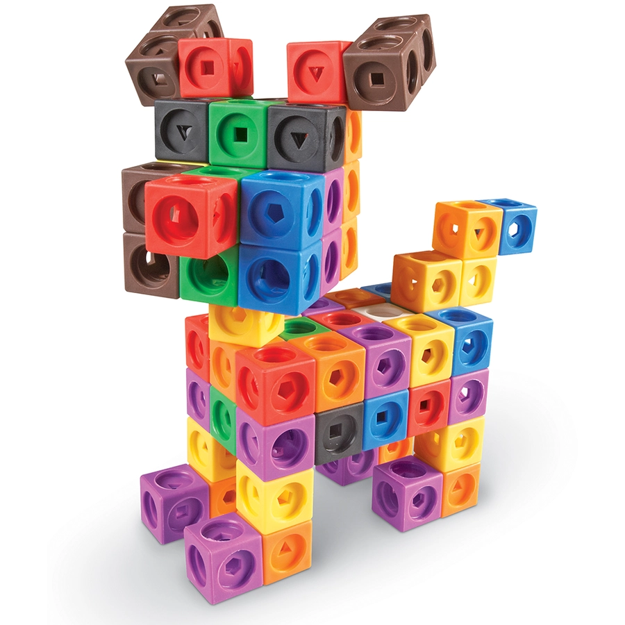 Learning Resources® MathLink Steckwürfel - Big Builder