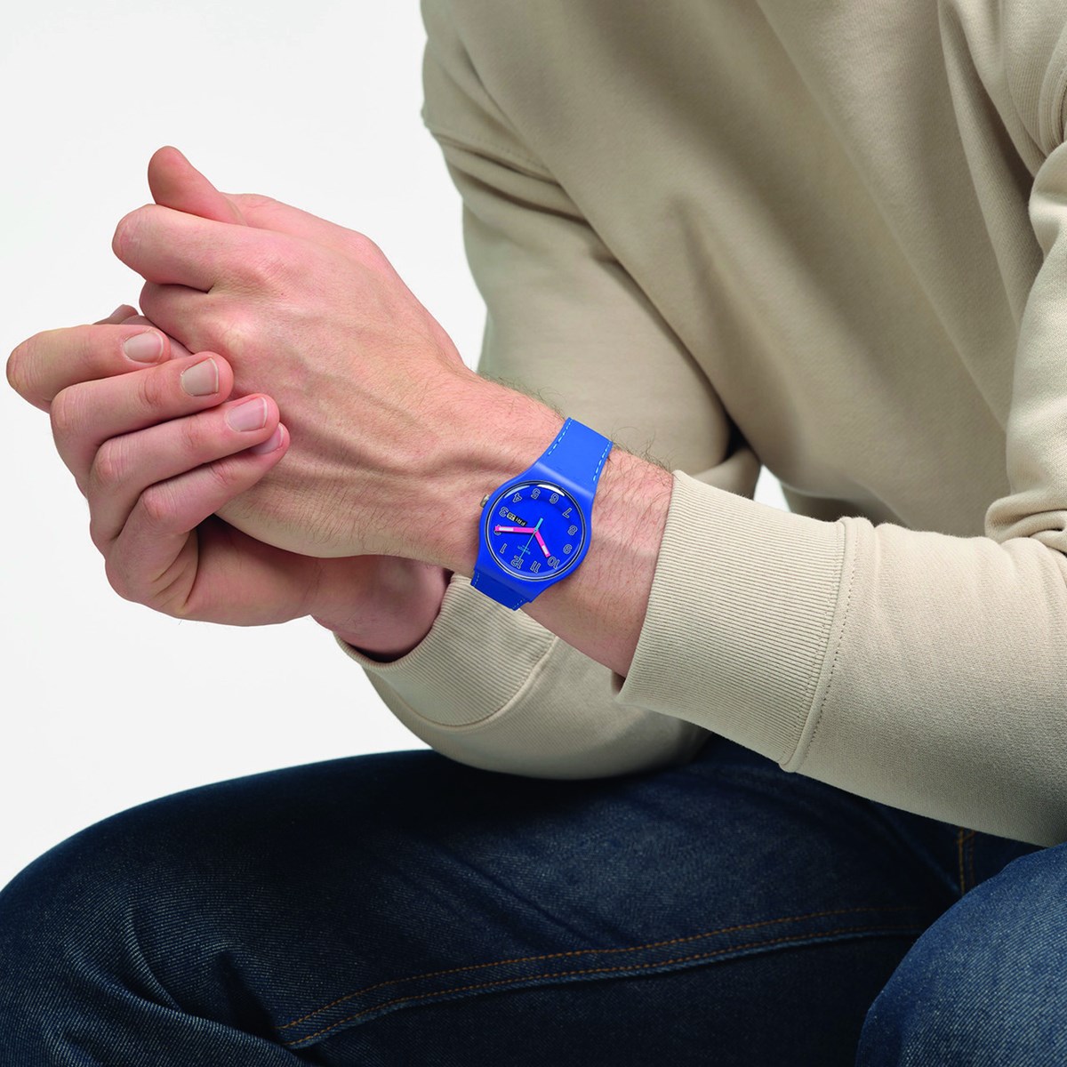 Montre Swatch COBALT DISCO
