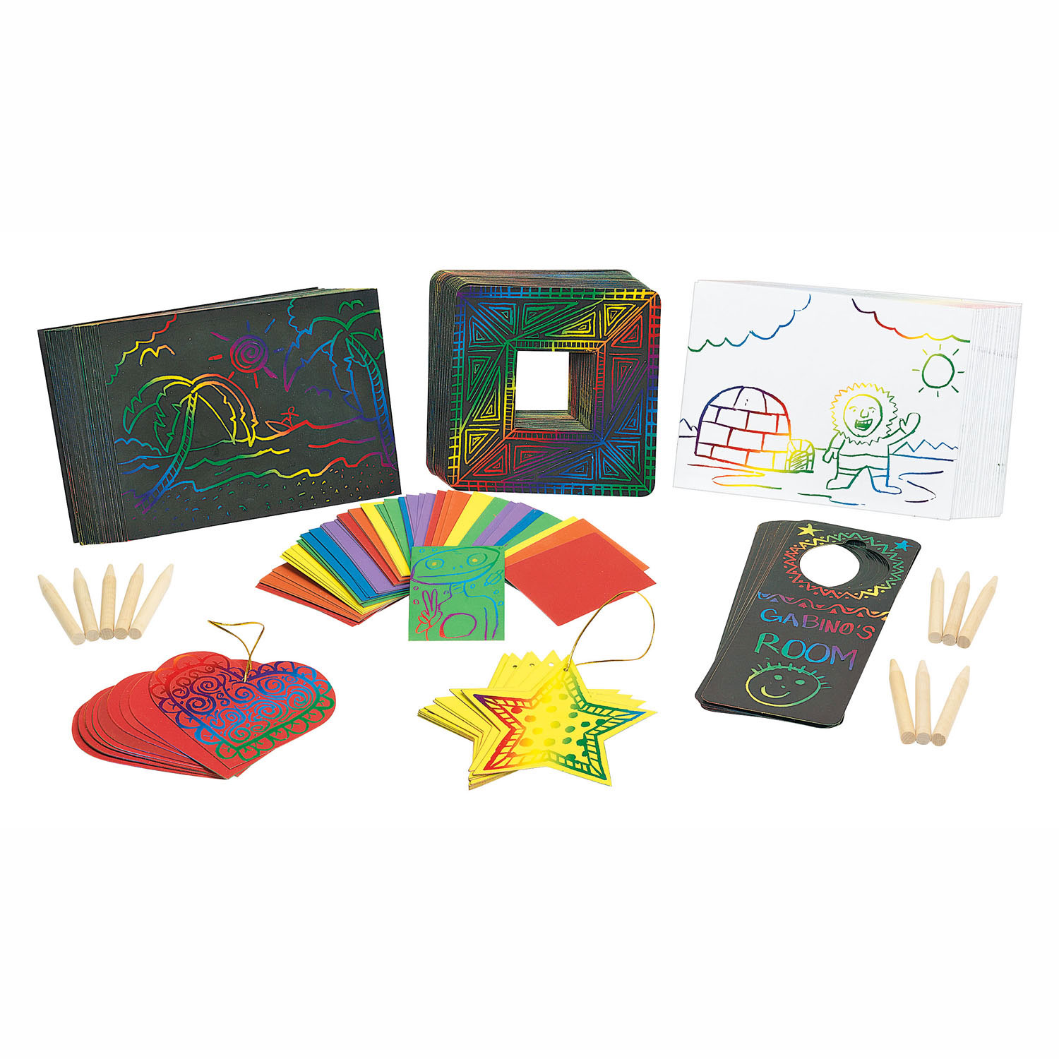 Colorations - Kraskunst met Design Klaslokaalset, 166dlg.