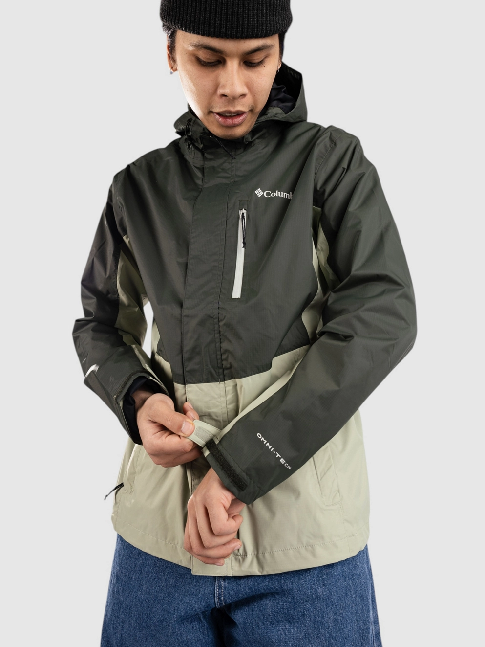 Columbia Pouring Adventure III Jacket greenscape/safari