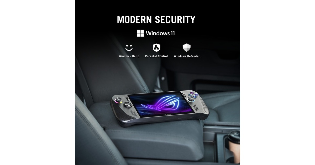 ASUSROG Ally X (RC72LA-NH007W) handheld game console  (Zwart, 24 GB | 1 TB | Wi-Fi 6E | BT | Win 11 | 120 Hz, Tweedekans)