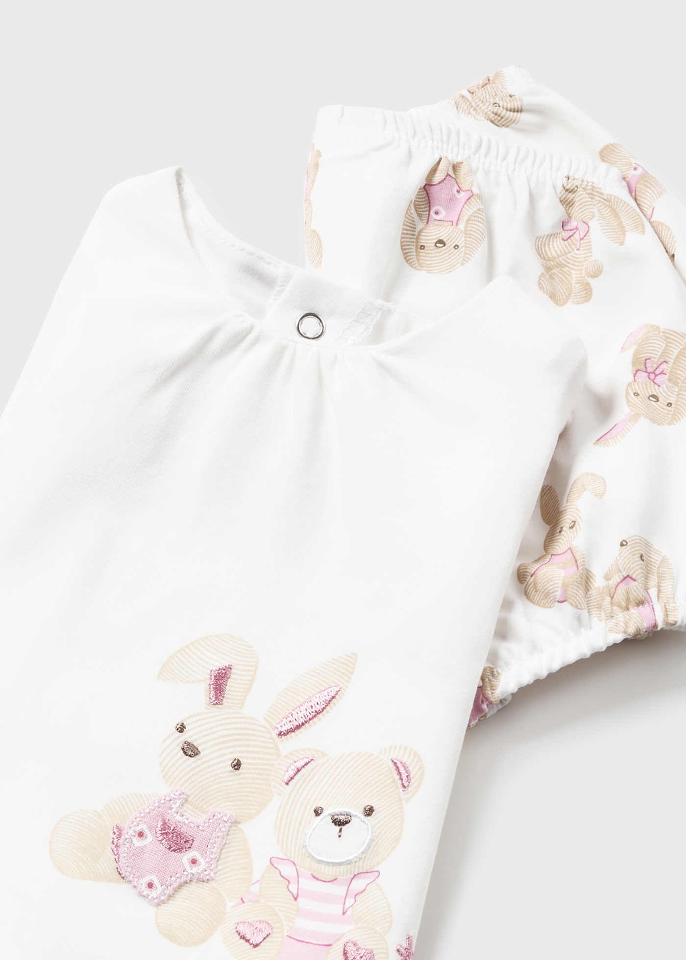 Conjunto de 4 peças Better Cotton para recém-nascidos na cor Jade