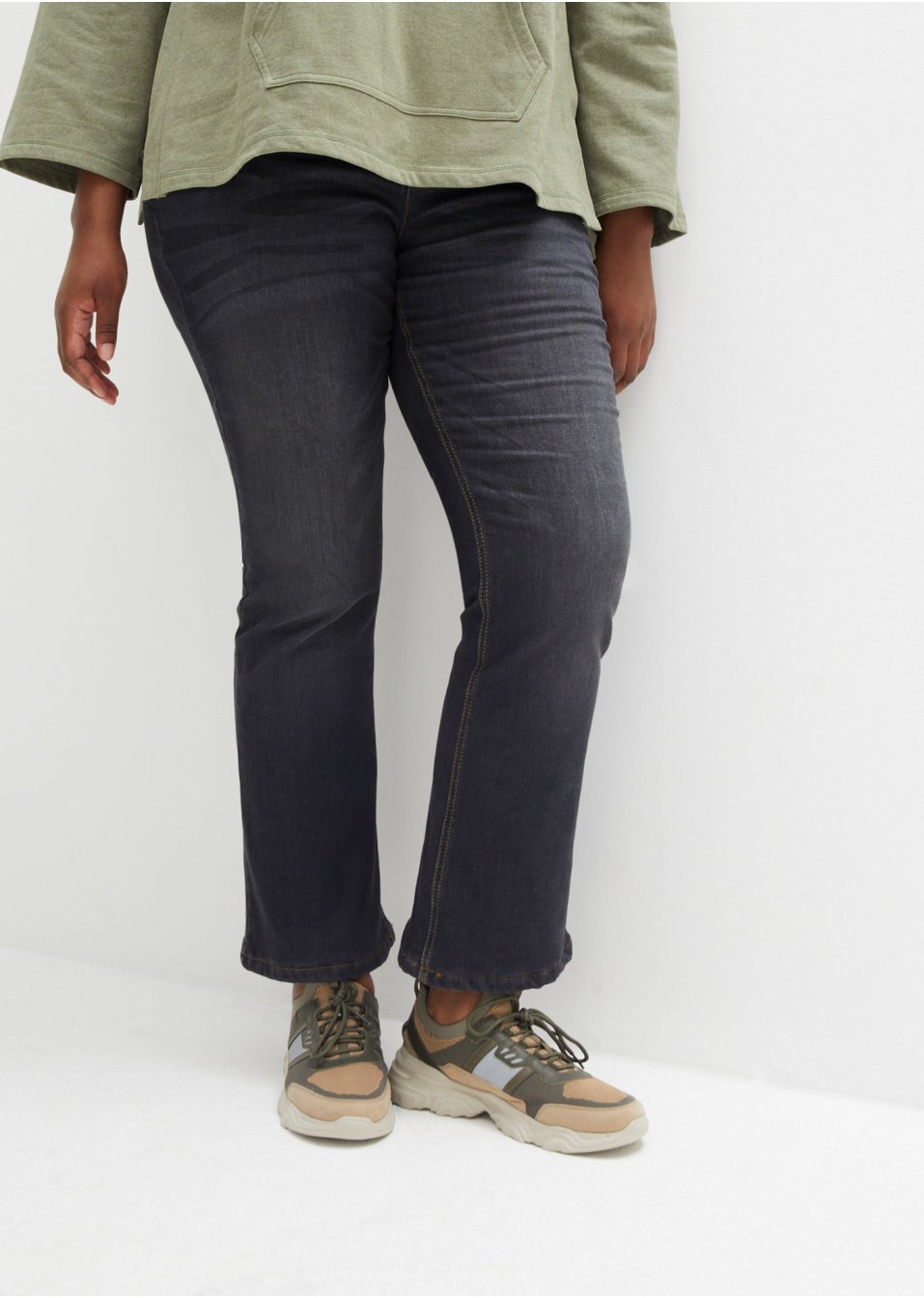 Jean extensible thermo, Bootcut