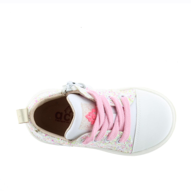 Acebos Acebos Pisa Paillettes Blanco Zip