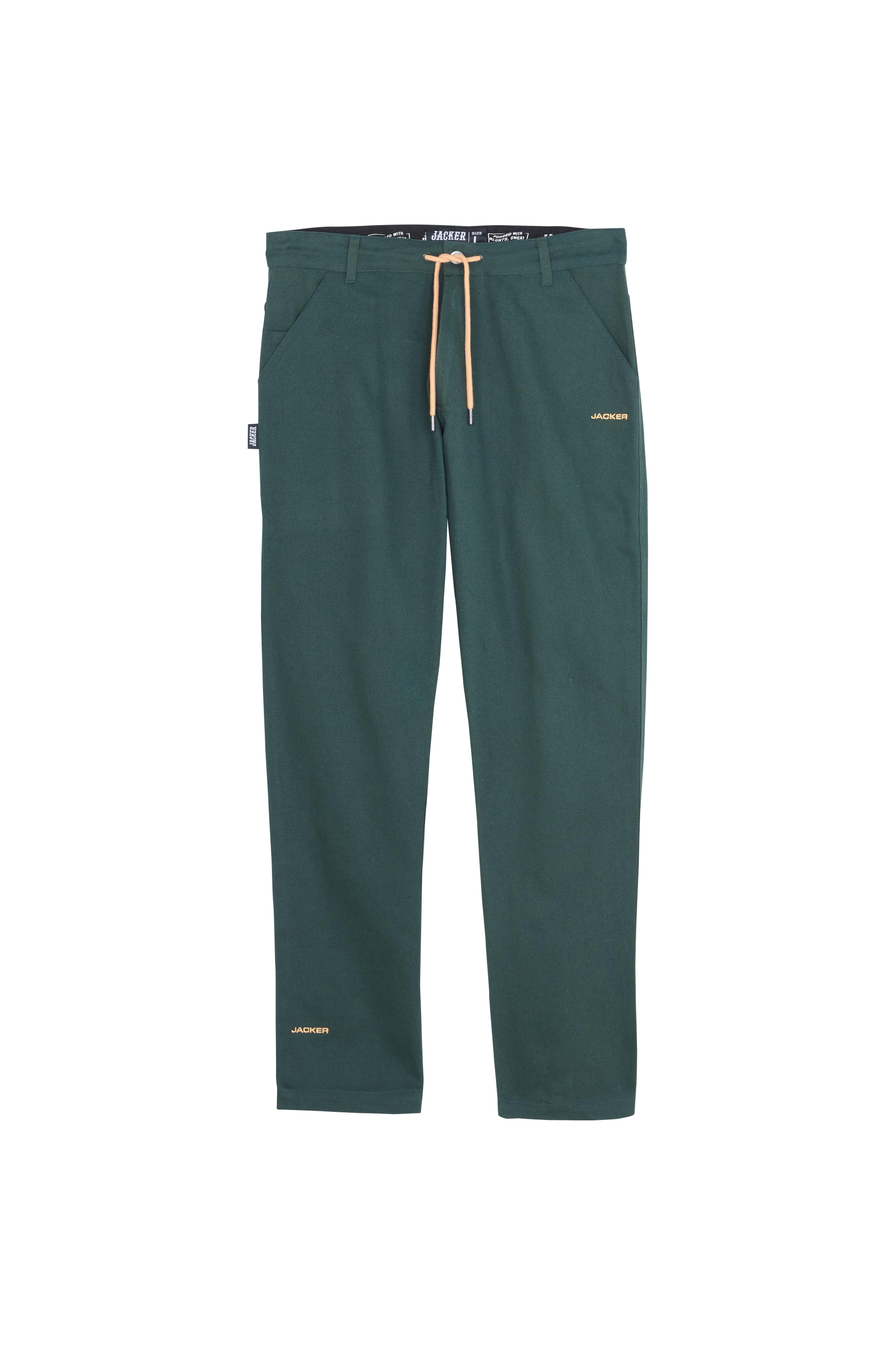 JACKER Pantalon Hustler Service Chino Vert
