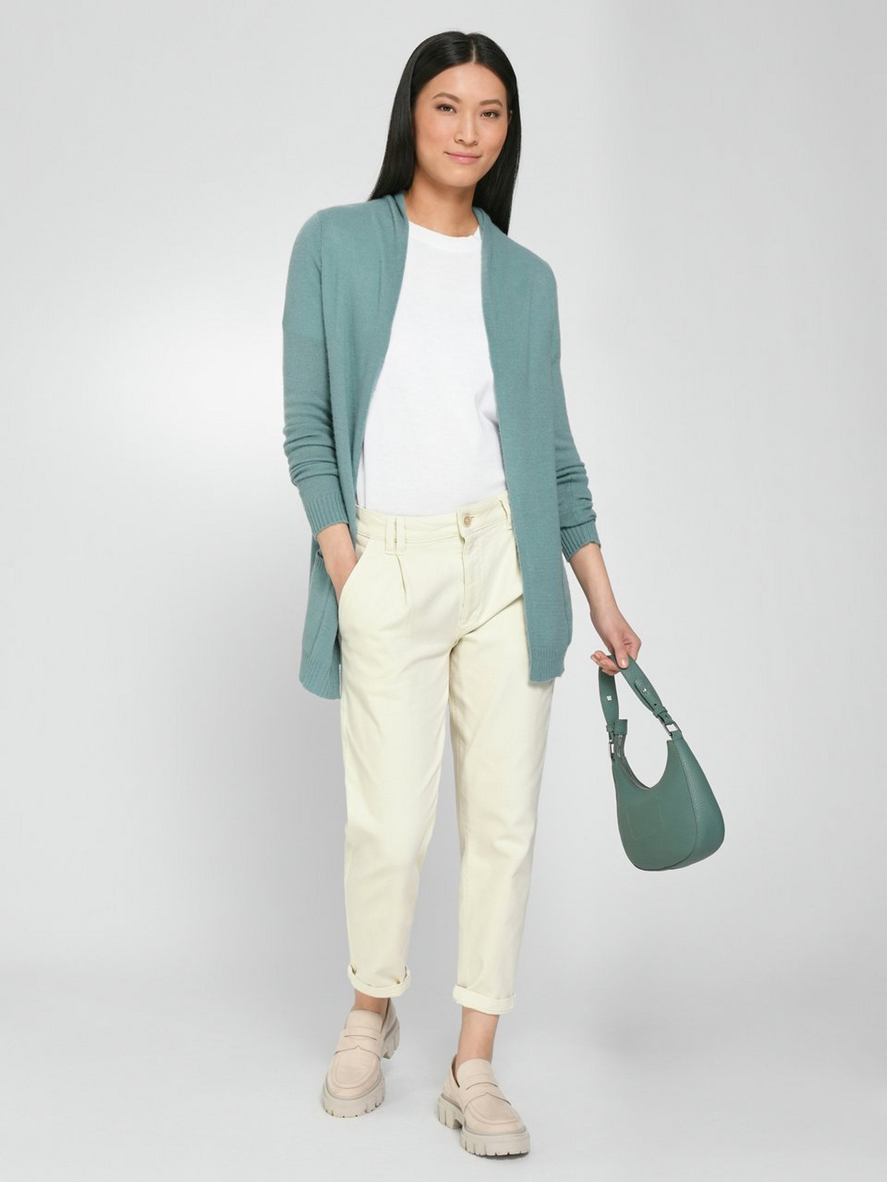 Strickjacke aus 100% Premium-Kaschmir