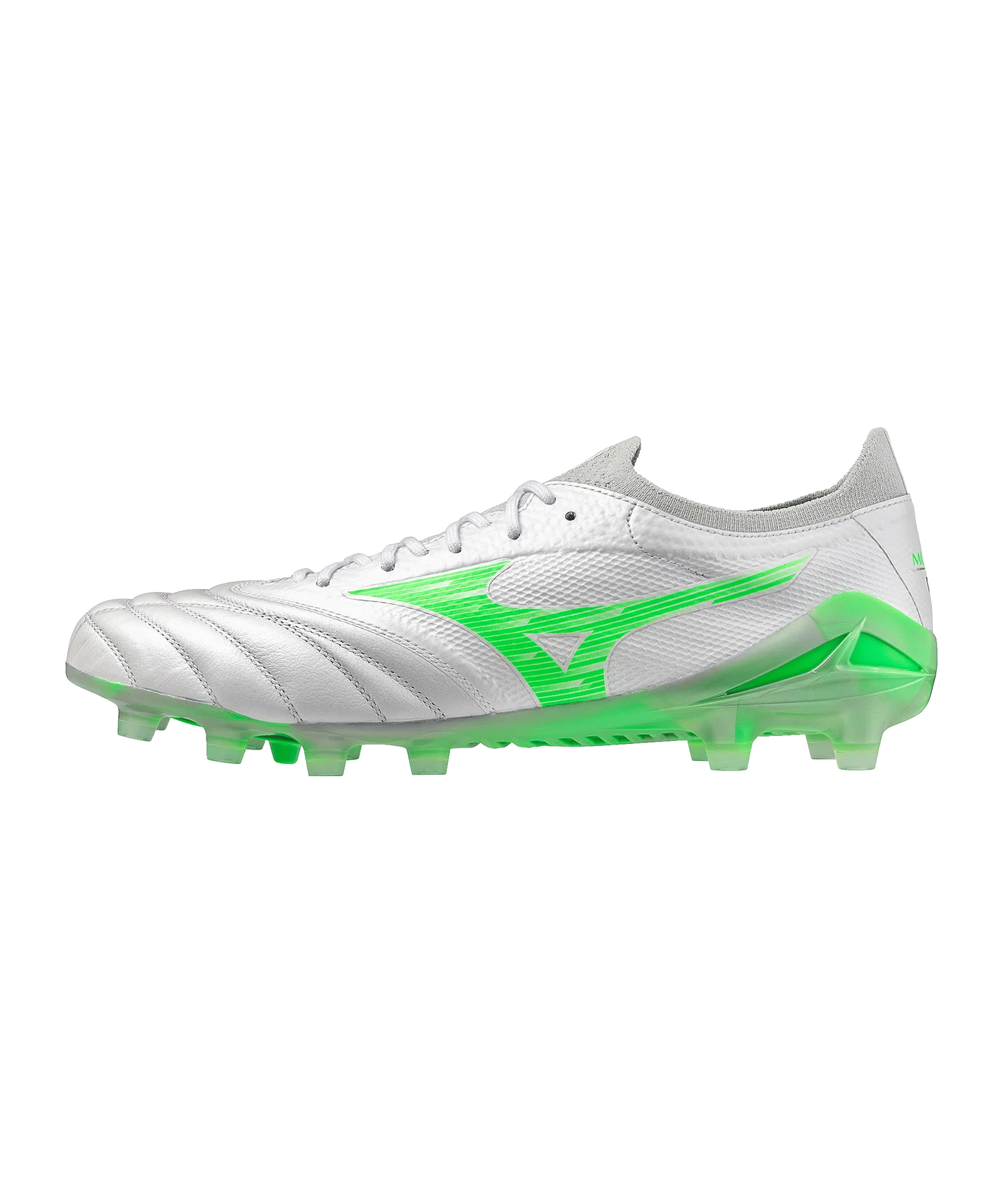 Mizuno Morelia Neo Beta Elite FG Frontier Weiss Grün F37