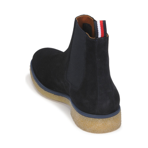 Tommy Hilfiger - HILFIGER CREPE SUEDE CHELSEA - Marine