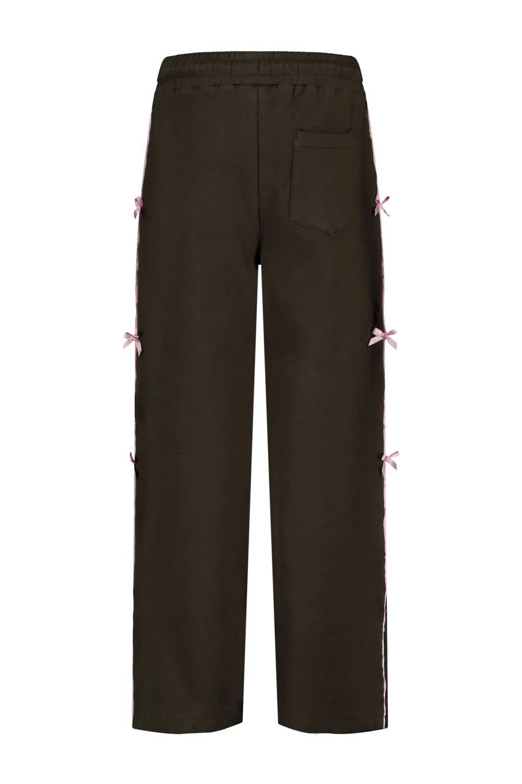 Quapi regular casual broek zwart